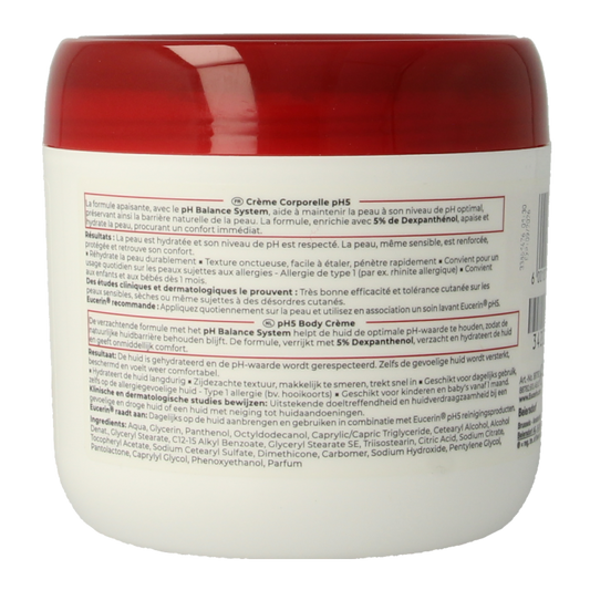 Eucerin pH5 Soft body creme 450 Milliliter