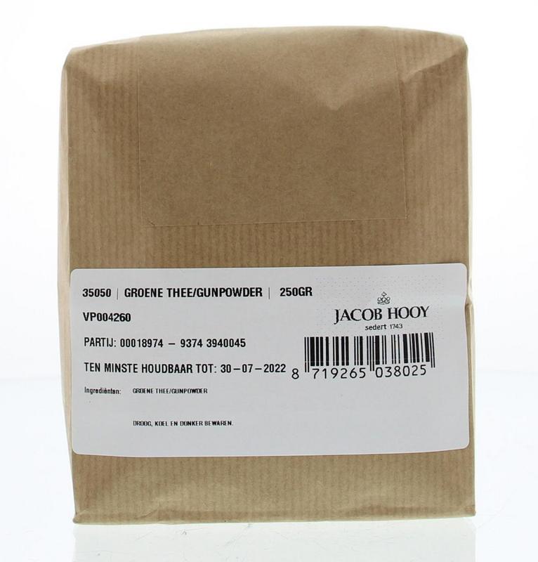 Jacob Hooy Groene thee/gunpowder 250 Gram