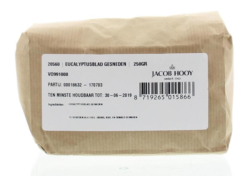Jacob Hooy Eucalyptusblad gesneden 250 Gram