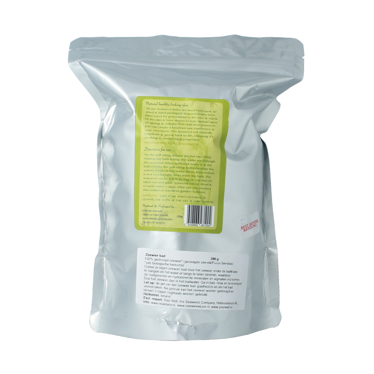 Wild Irish Zeewier bad 200.00 Gram