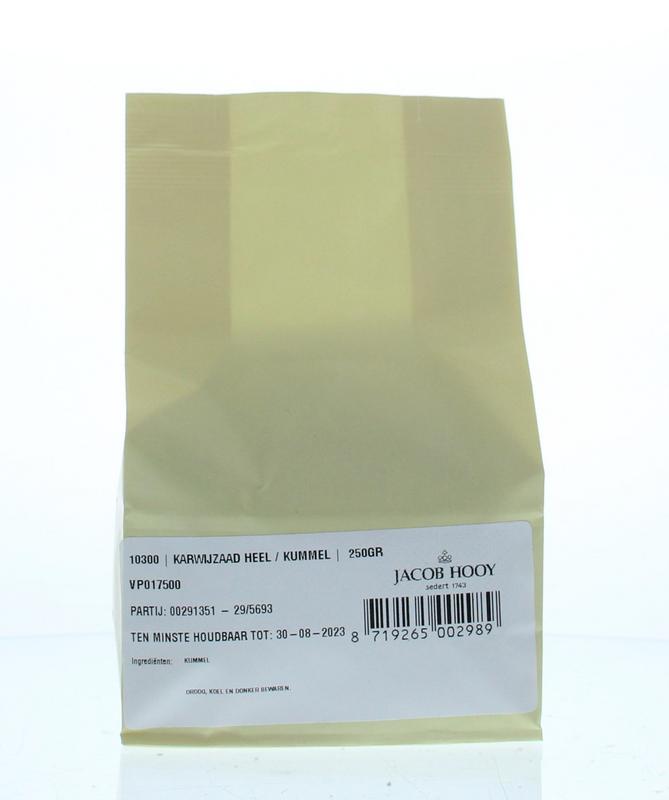 Jacob Hooy Karwijzaad/kummel 250.00 Gram