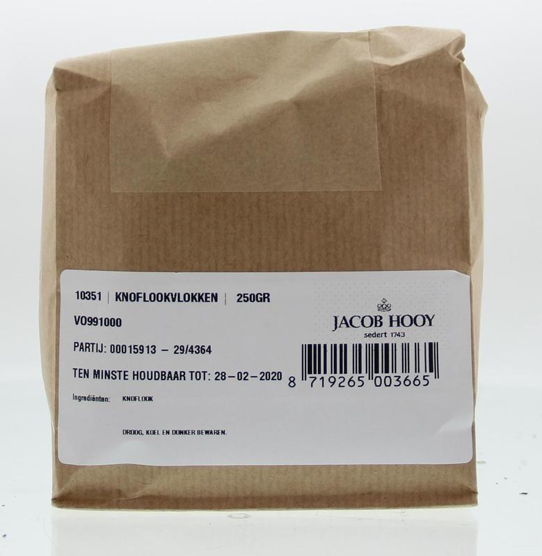 Jacob Hooy Knoflook vlokken 250.00 Gram