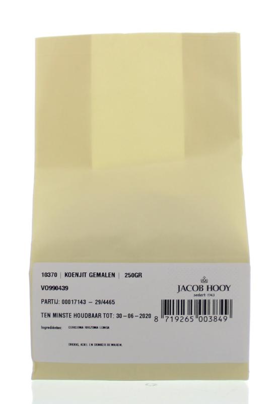Jacob Hooy Koenjit/curcuma rhiz long gemalen 250 Gram