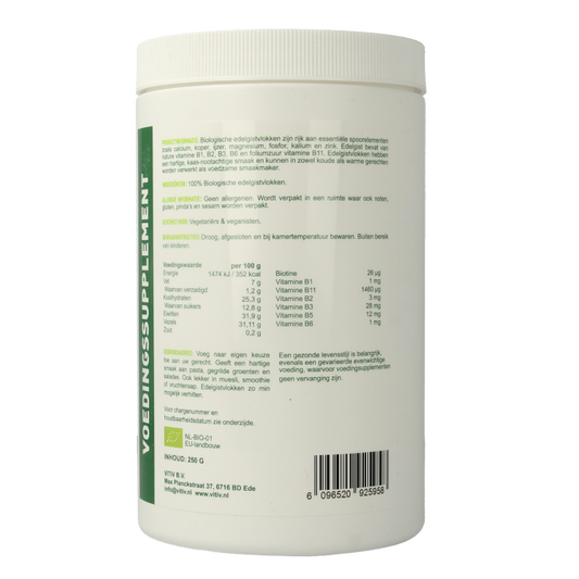 Vitiv Edelgistvlokken bio 250 Gram