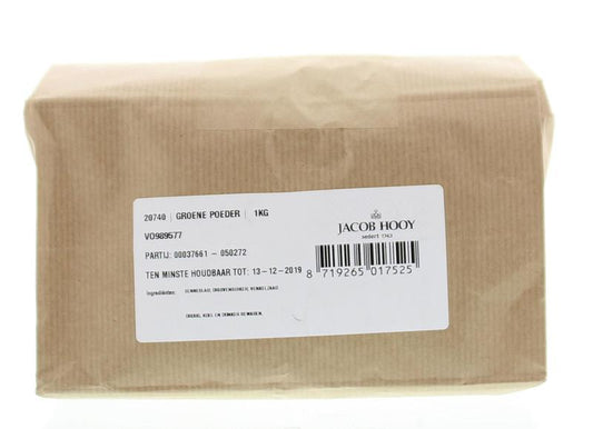 Jacob Hooy Groene poeder 1 Kilogram