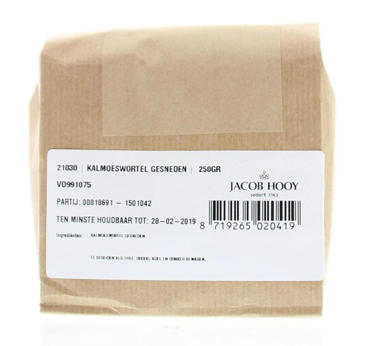 Jacob Hooy Kalmoeswortel ongeschild gesneden 250 Gram