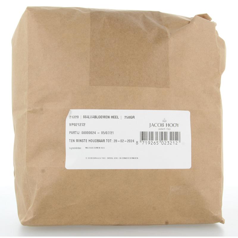 Jacob Hooy Malvabloemen heel 250 Gram