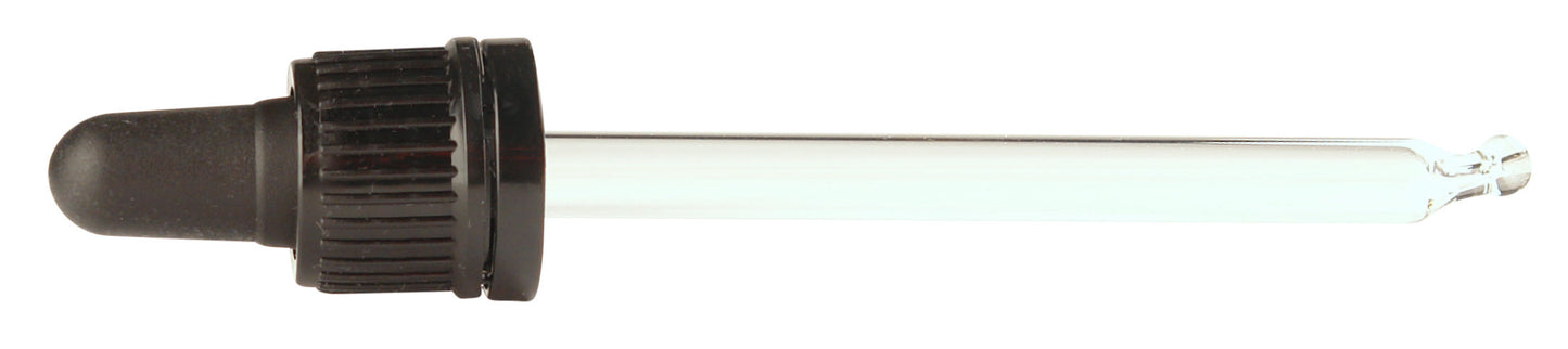 Helios Holland Pipet glas zwart 100ml 10 Stuks