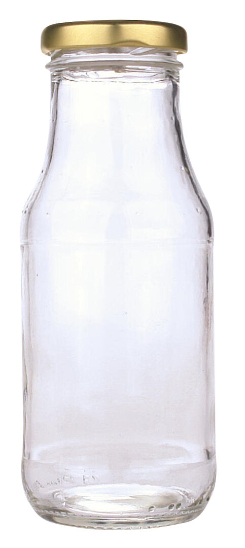 Helios Holland Sapfles glas 250ml met twist off dop goud 6 Stuks