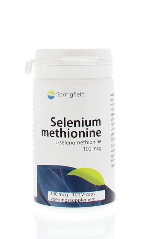 Springfield Selenium methionine 100 100 Capsules