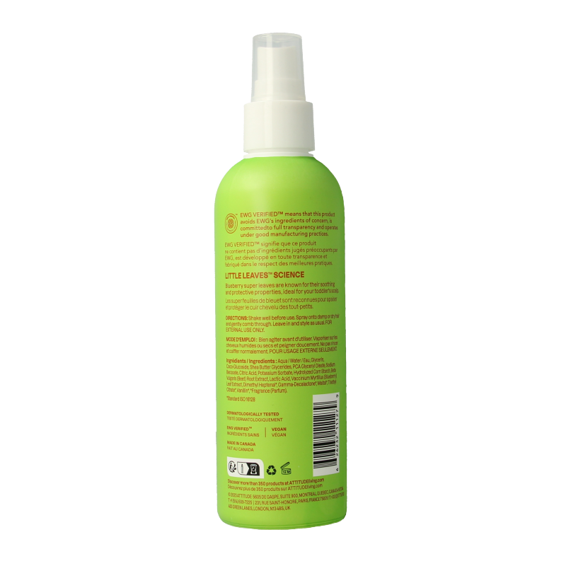 Attitude Hairspray little leaves antiklit watermeloen & ko 240 Milliliter
