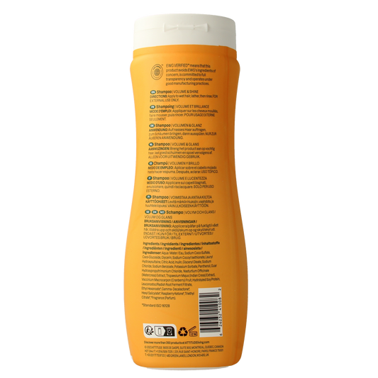 Attitude Shampoo super leaves vol & glans 473.00 Milliliter