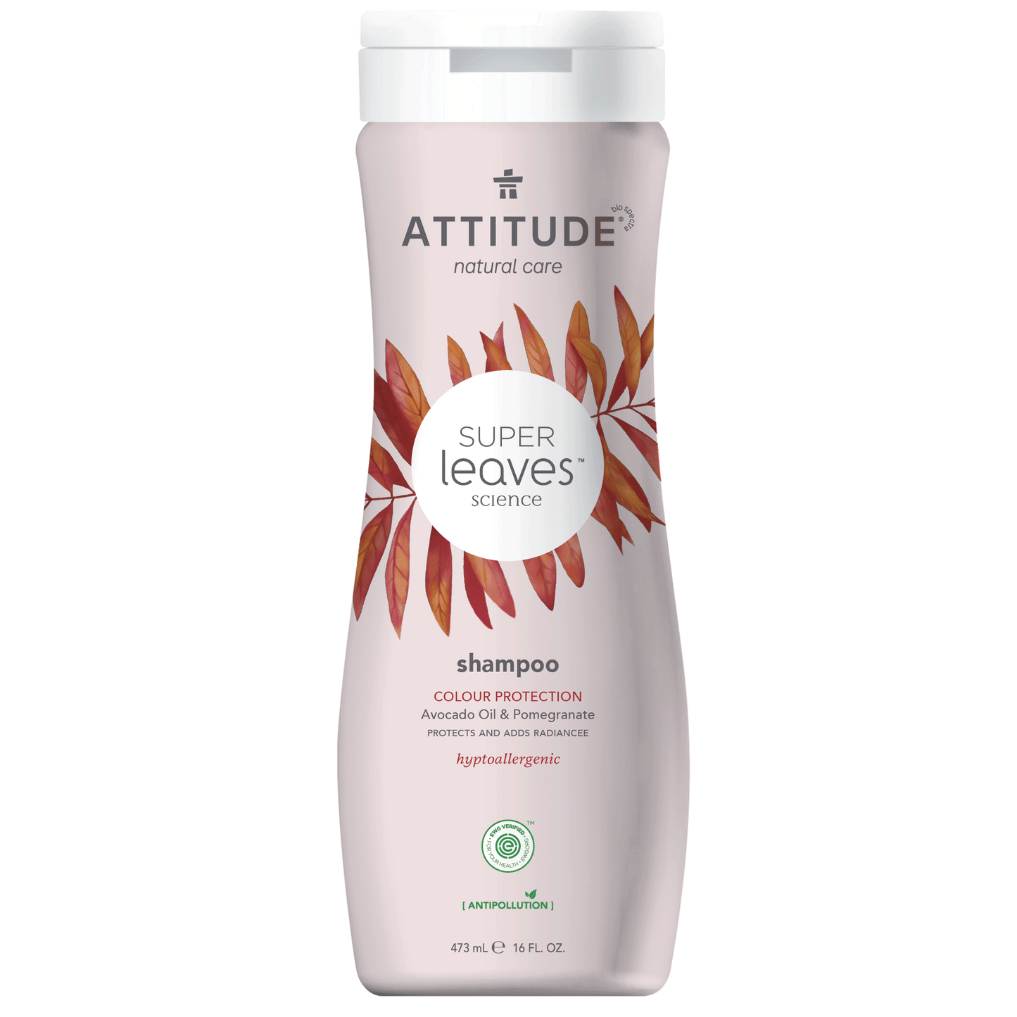 Attitude Shampoo super leaves kleur beschermend 473 Milliliter