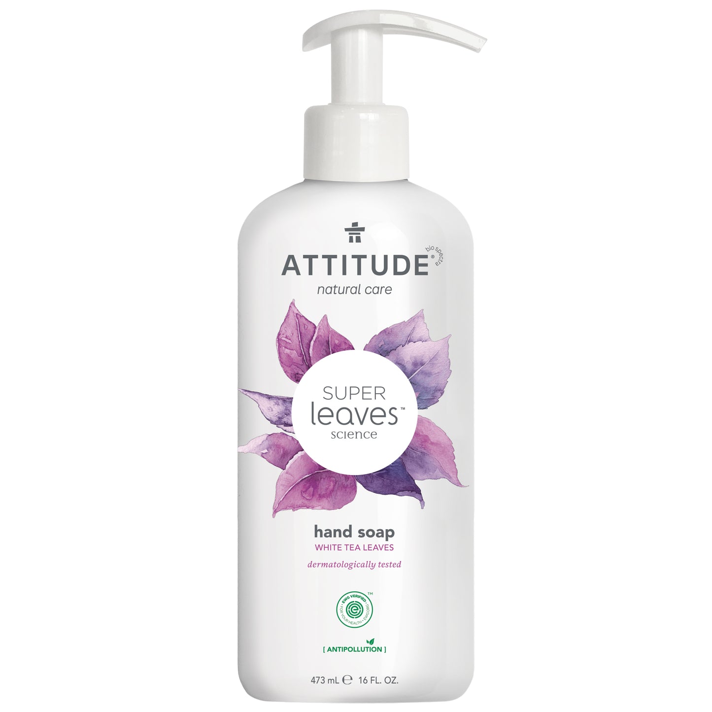 Attitude Super leaves handzeep white tea leaves 473 Milliliter