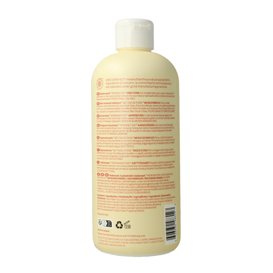 Attitude Bubbelzeep baby leaves pear nectar 473 Milliliter