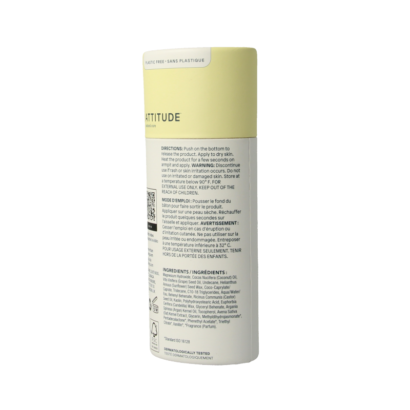 Attitude Super leaves baksodavrije deodorant argan olie 85 Gram