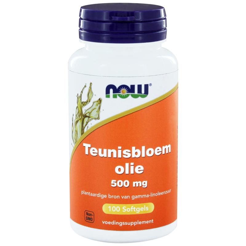 NOW Teunisbloemolie 500mg 100 Softgels