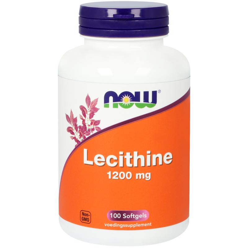 NOW Lecithine 1200mg 100 Softgels