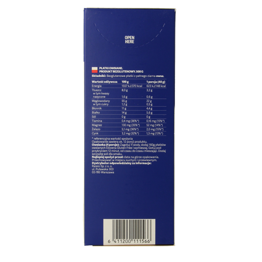 Elovena Havervlokken glutenvrij 500 Gram