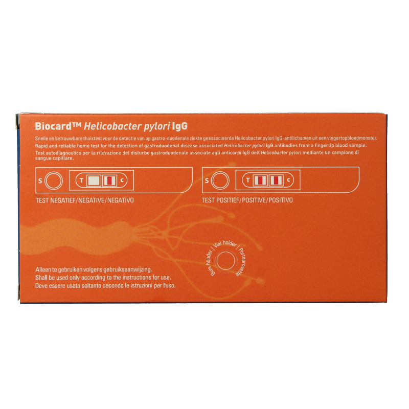 Biocard Helicobacter pylori test 1 Stuks