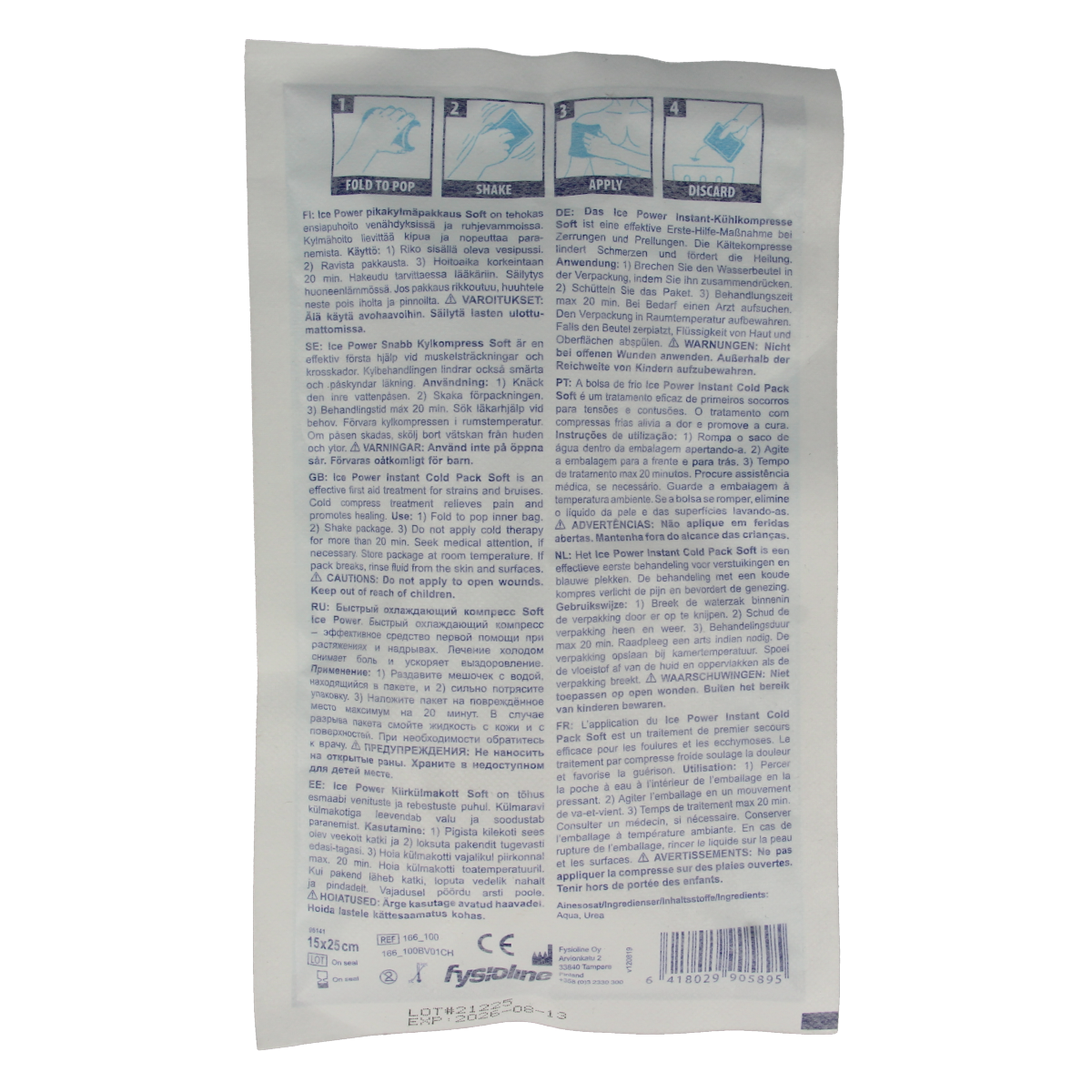Ice Power Instant cold pack soft kompres 1.00 Stuks