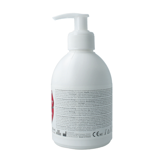 Ice Power Magnesium + MSM in strong creme pompflacon 300.00 Milliliter