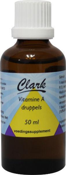 Clark Vitamine A vloeibaar 50.00 Milliliter