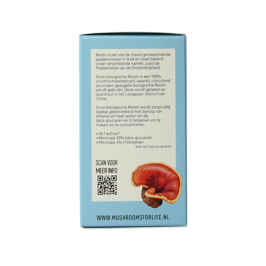 Mushrooms for Life Reishi bio 60.00 Capsules