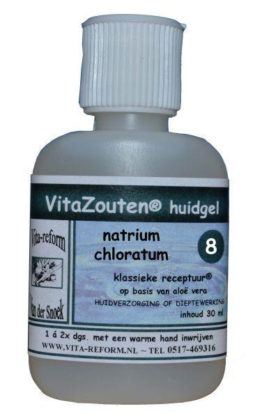 Vitazouten Natrium chloratum/mur. huidgel nr. 08 30 Milliliter