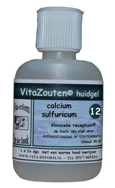 Vitazouten Calcium sulfuricum huidgel nr. 12 30.00 Milliliter