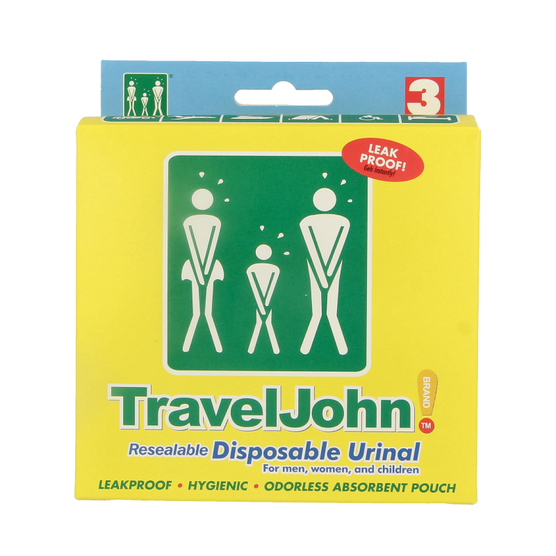 Able 2 Travel john 3 Stuks
