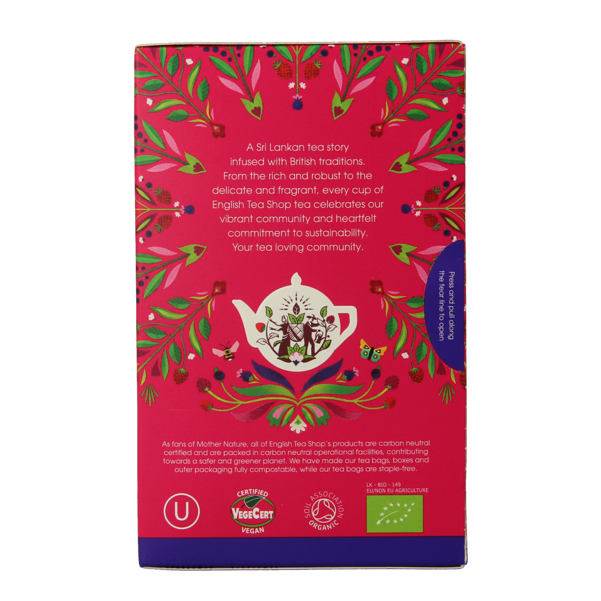 English Tea Shop Superberries bio 20.00 Zakjes