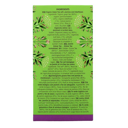English Tea Shop Jasmin green tea bio 20.00 Zakjes