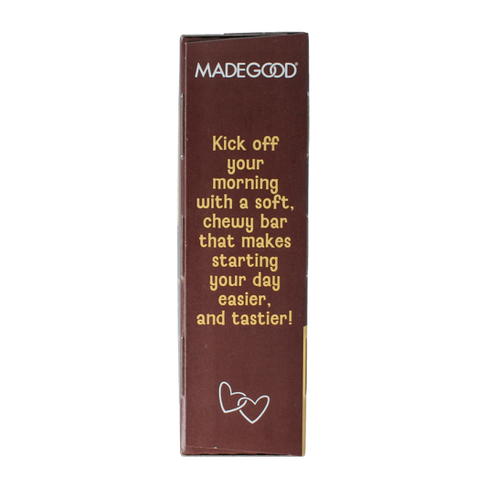 MadeGood Mornings bar choco chip bio 5 Stuks