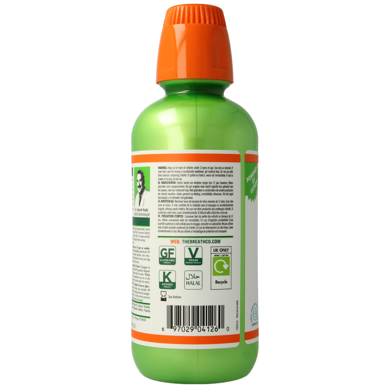 The Breath Co Mild mint 500 Milliliter