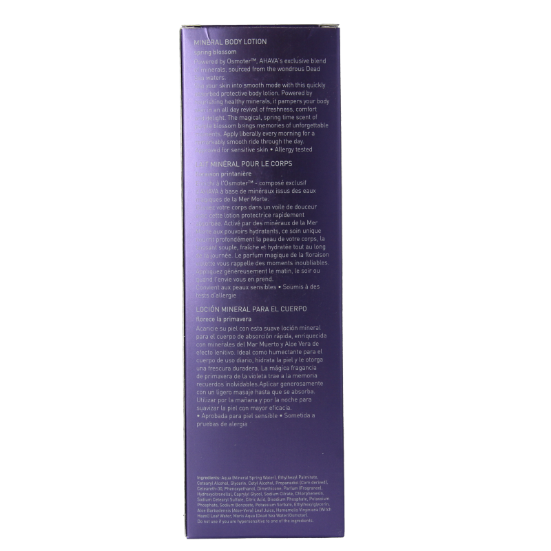 Ahava Mineral bodylotion spring blossom 250 Milliliter