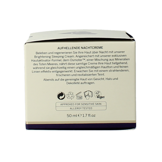Ahava Age control brightening sleeping cream 50.00 Milliliter