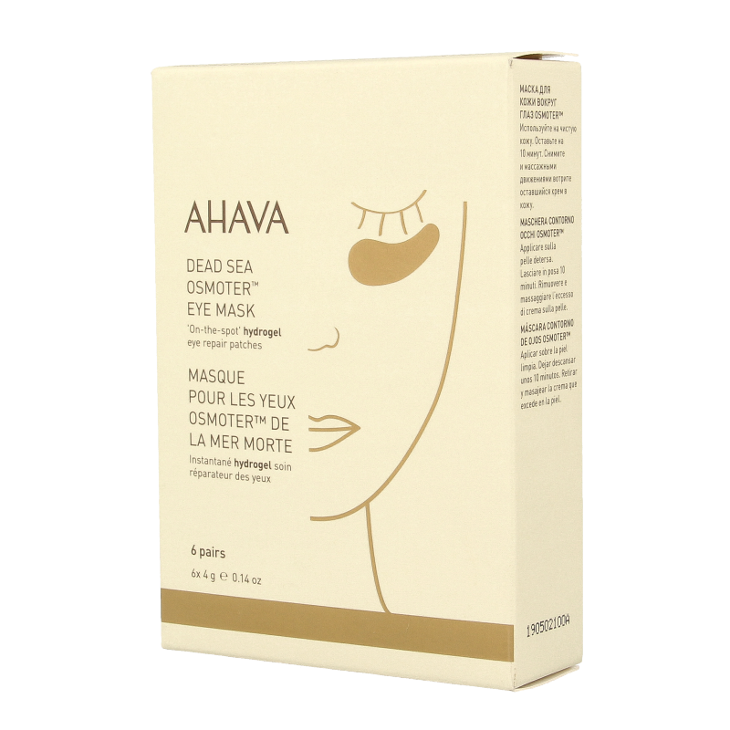 Ahava Osmoter eye mask 6 Stuks