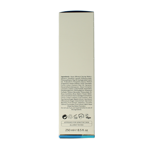 Ahava Mineral toning water 250.00 Milliliter