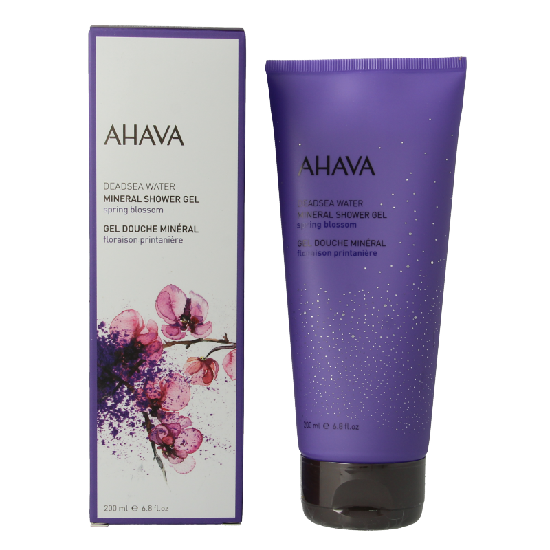 Ahava Mineral showergel spring blossom 200 Milliliter