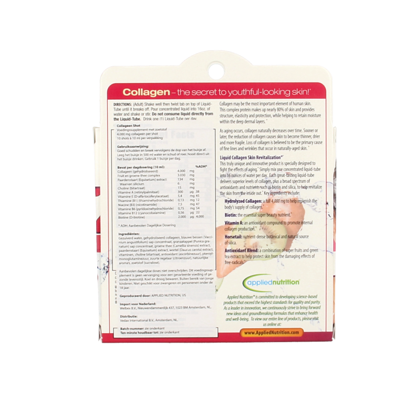 Irwin Naturals Liquid collagen skin revital 10 Stuks