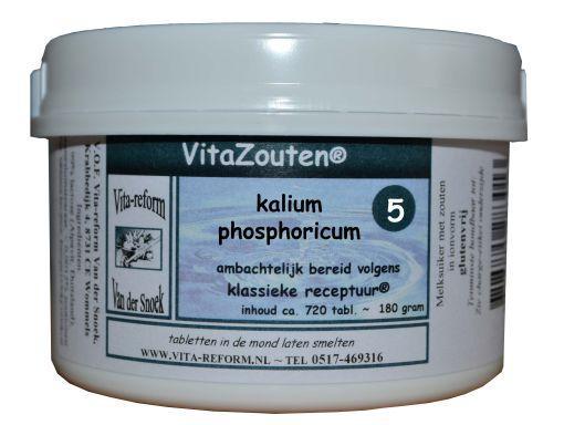 Vitazouten Kalium phosphoricum VitaZout nr. 05 720.00 Tabletten
