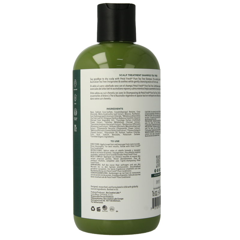 Petal Fresh Shampoo tea tree 475 Milliliter