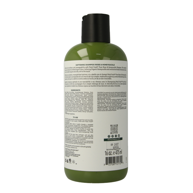 Petal Fresh Shampoo rose & honeysuckle 475 Milliliter