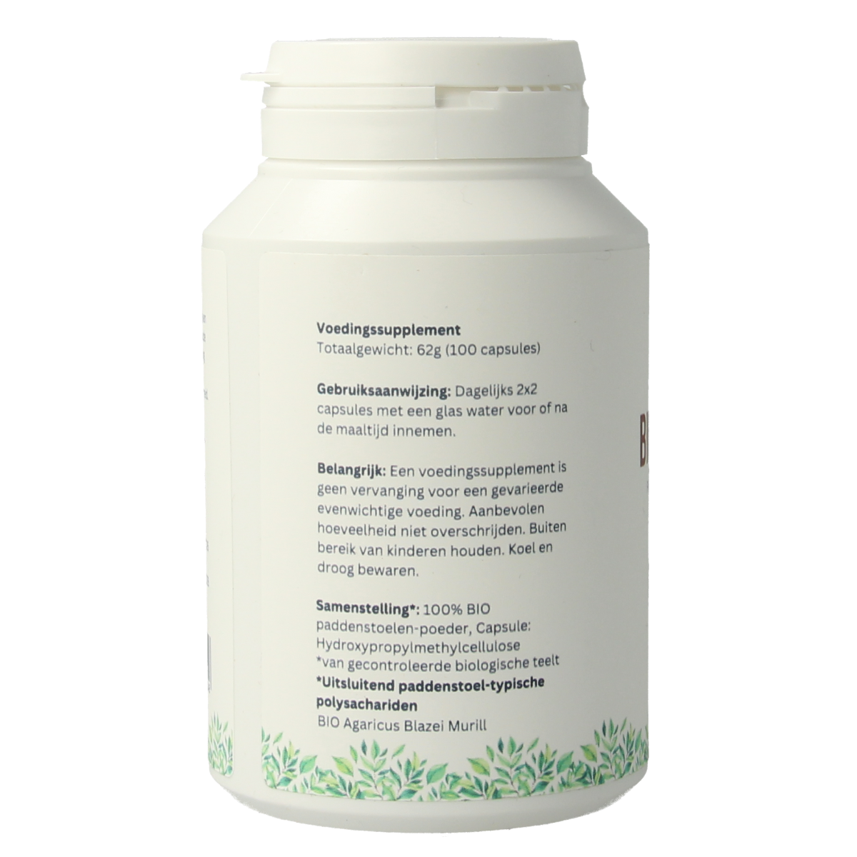 Mycopower Agaricus blazei bio 100.00 Capsules