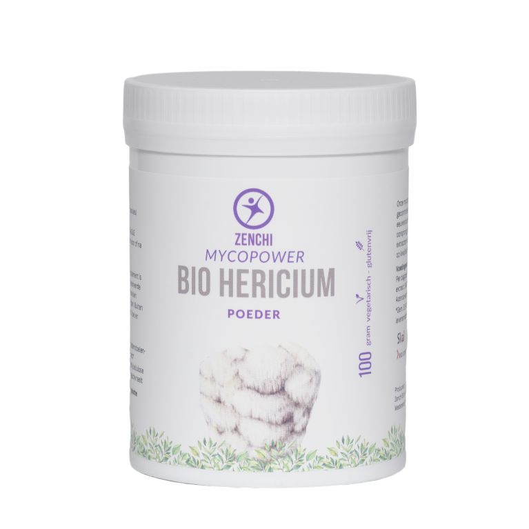 Mycopower Hericium poeder bio 100.00 Gram