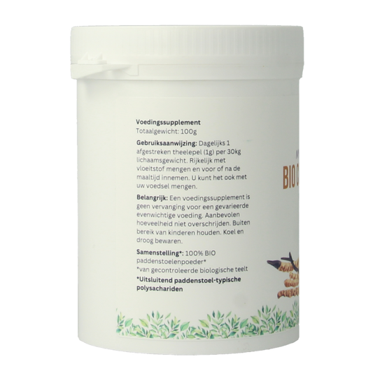 Mycopower Cordyceps sinensis poeder bio 100 Gram