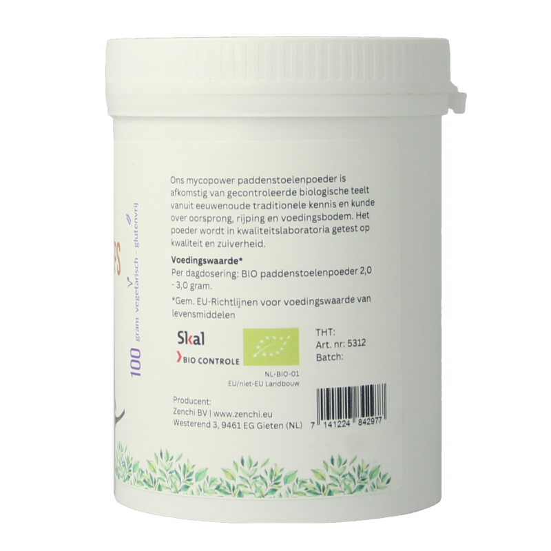 Mycopower Cordyceps sinensis poeder bio 100 Gram