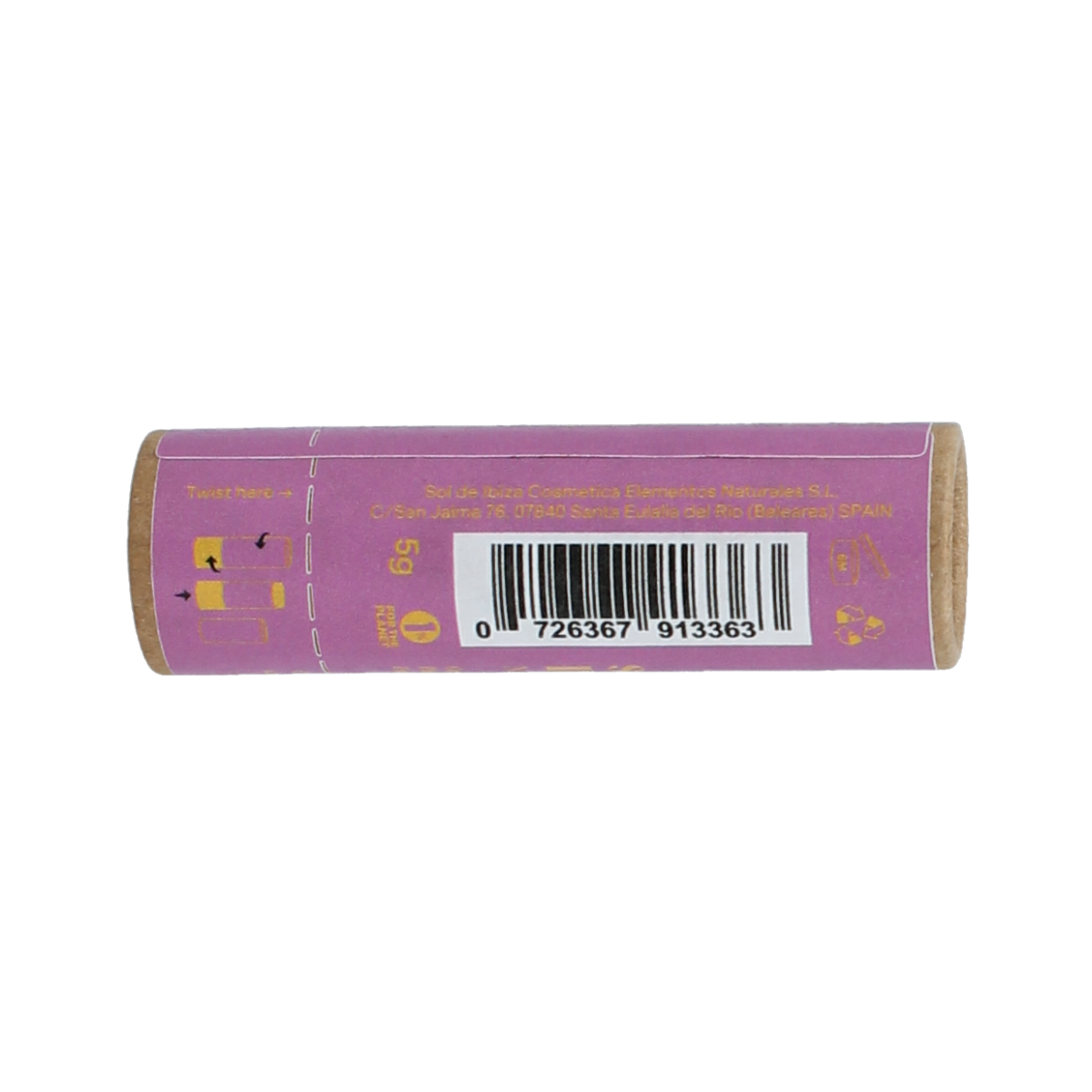 Sol De Ibiza Lippenbalsem vegan SPF15 5.00 Gram