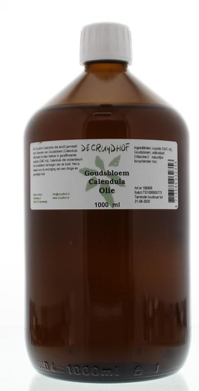 Cruydhof Calendula/goudsbloem olie 1 Liter